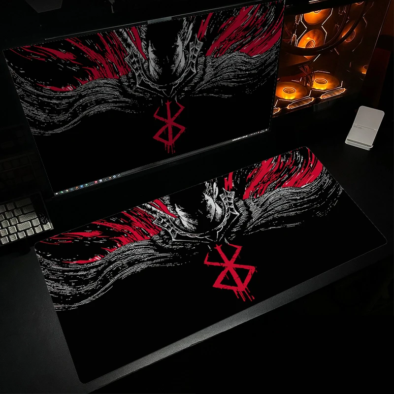 Mouse Pad Computer Gaming Accessories Varmilo Keyboard MousePad CS GO LOL Mouse mat Berserk Guts Anime Dywan Gamer  Desk mat