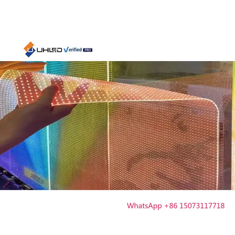 UHLED прозрачная светодиодная пленка прозрачное стекло светодиодный экран светодиодный кристалл тонкая пленка экран прозрачная пленка экран стекло