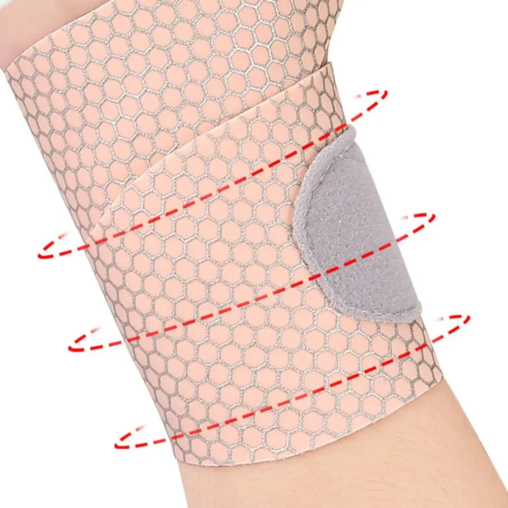 Thin Skin Friendly Breathable Wrist Straps Circular Compression Sports Support Protective Wrist Strap