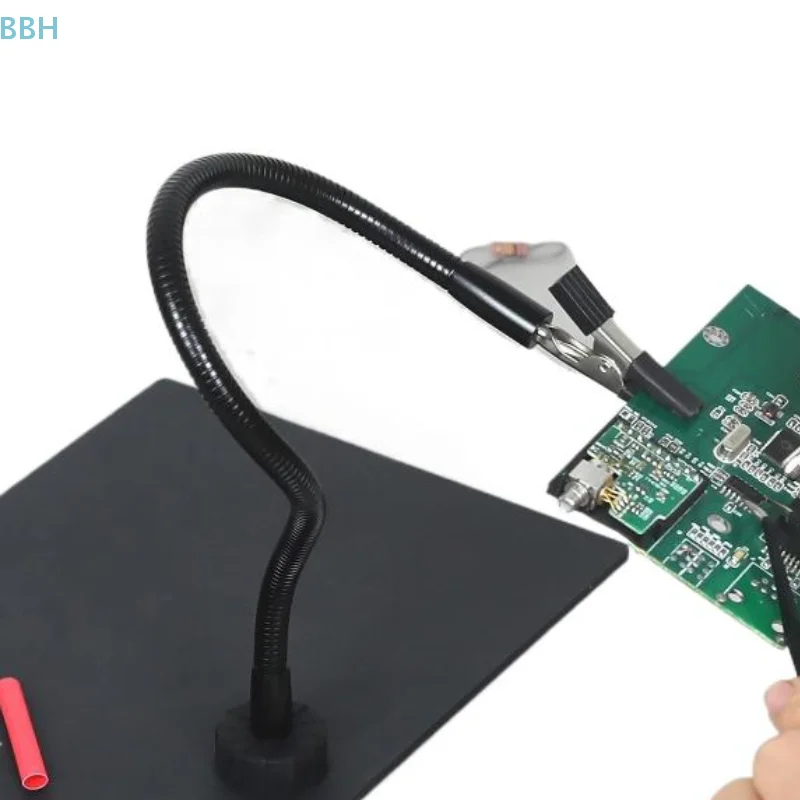 

2/4 шт., сильный магнитный базовый держатель для пайки, сварочный инструмент с зажимом типа «крокодил» для ремонта электроники