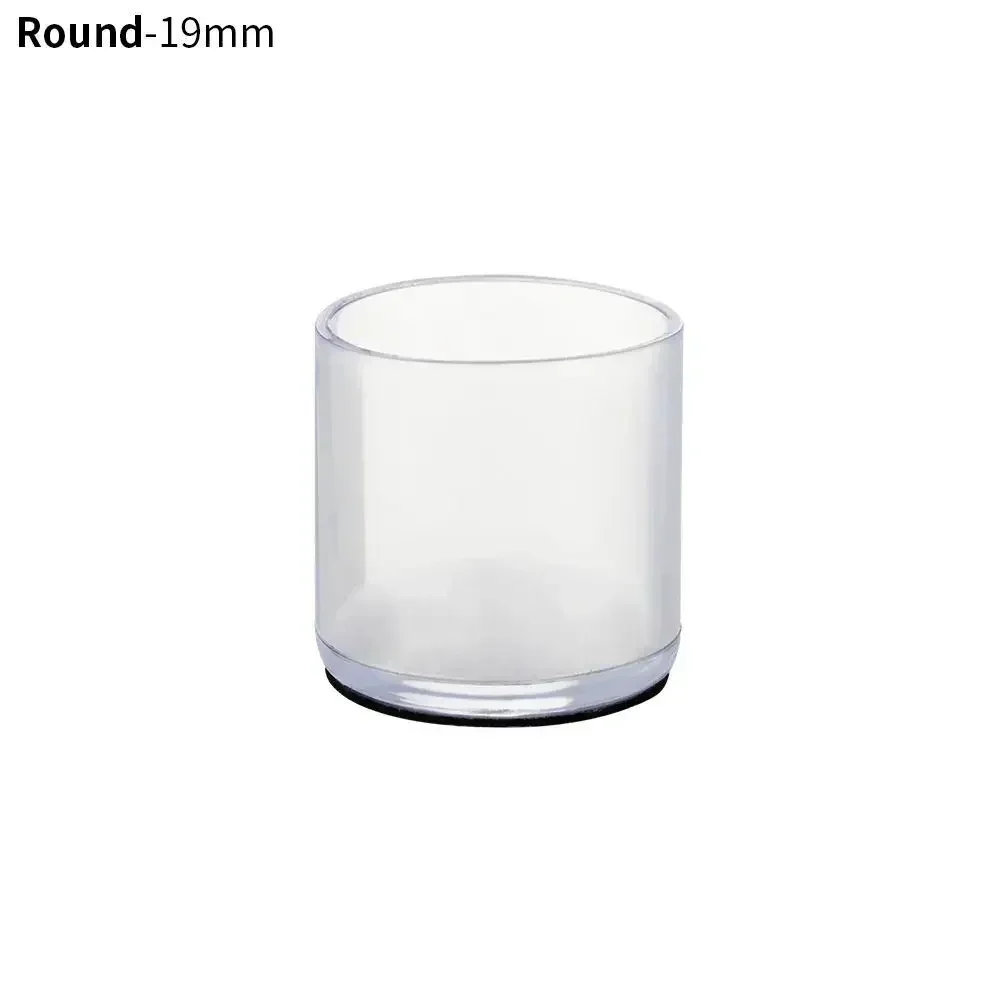 16 Chair Leg Cap Rubber Foot Protector Cushion Furniture Table Cover 16mm/19mm/25mm/30mm PVC Anti-noise Covers