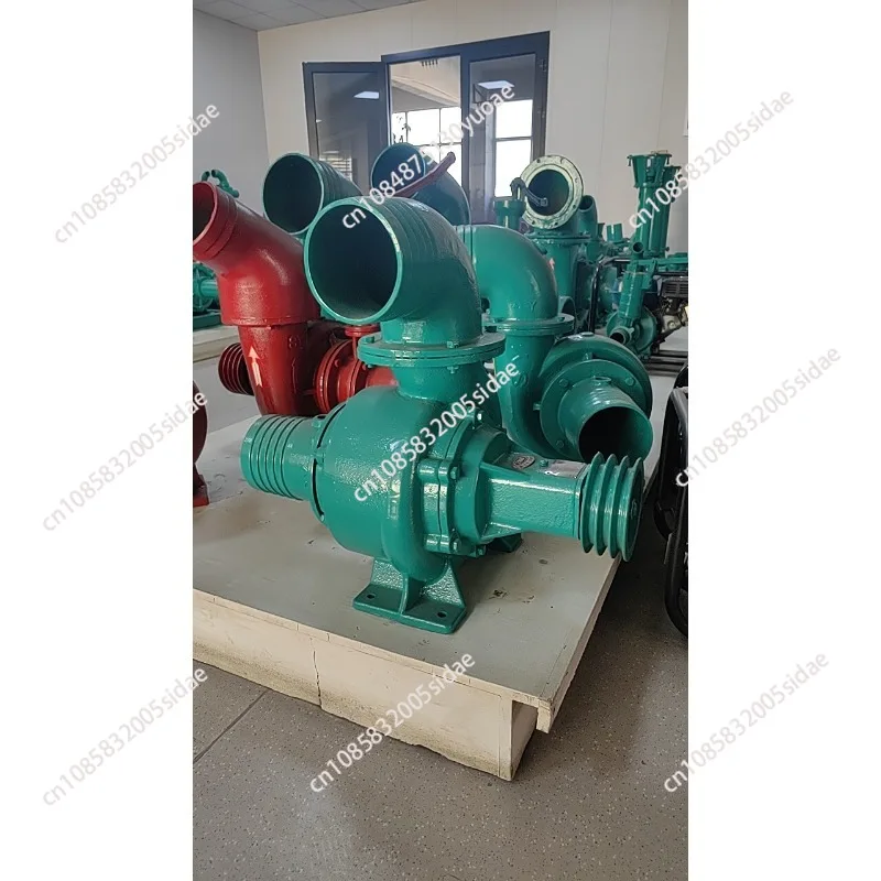 Centrifugal Pump High Pressure High Head Large Flow Double Impeller Diesel Engine Trailer For Farmland Irrigation