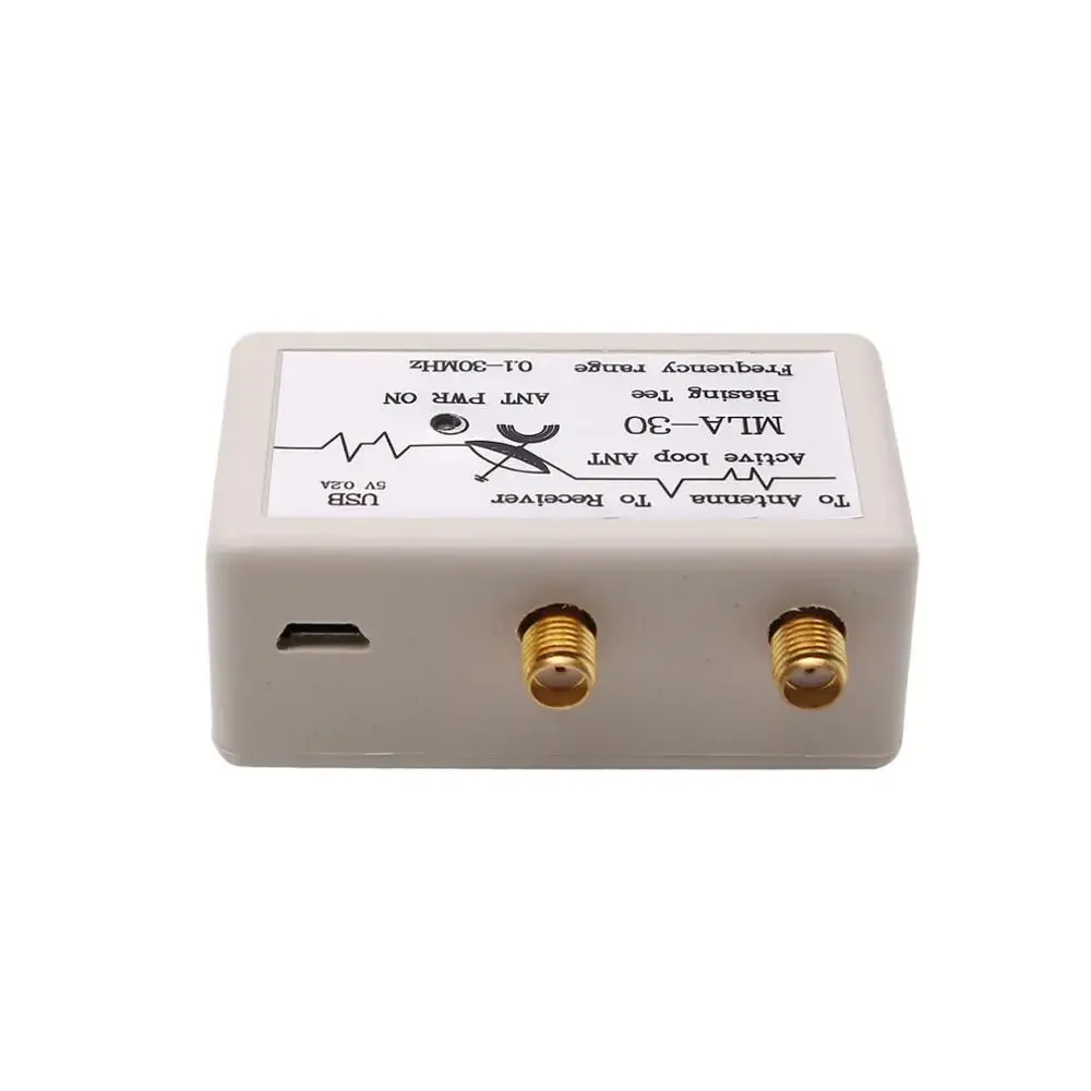 zz For MLA-30+ Active Loop Antenna Active For 100KHz-30MHz Receiving Antenna for Medium Wave Shortwave Radio