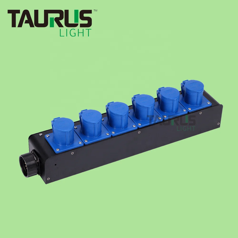 Portable Electrical Power Socapex to CEE Box Distribution Box for Stage