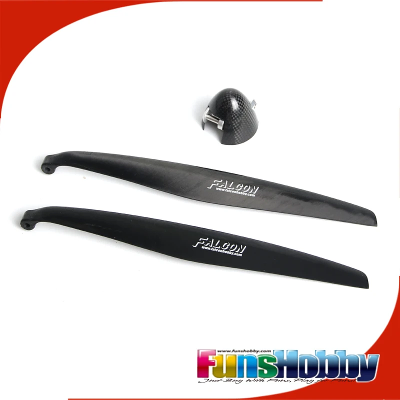 

FACLON prop and spinner Carbon propeller Carbon spinner 14*9 14.5*9 glider prop f5j gps
