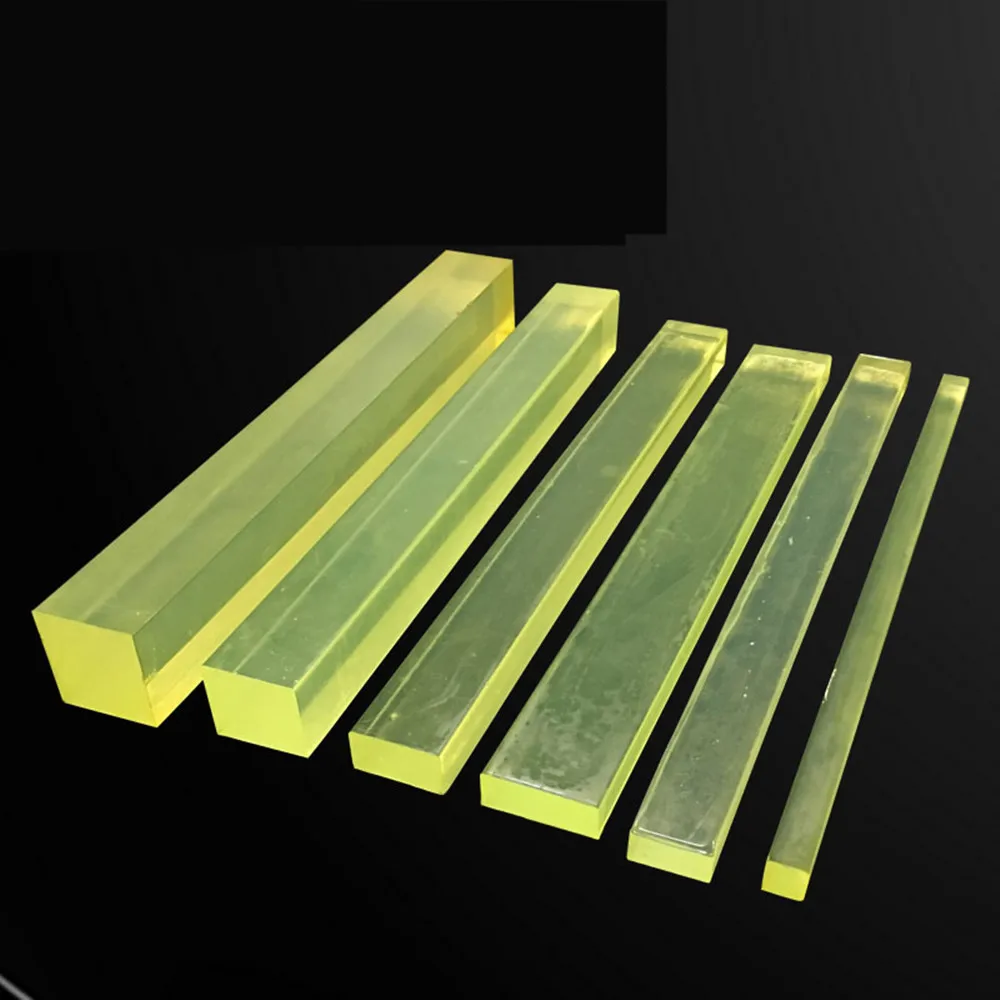 Polyurethane square sticks Excellent sticks PU square bar Elastic rubber sticks Wear-resistant bar board PU rods