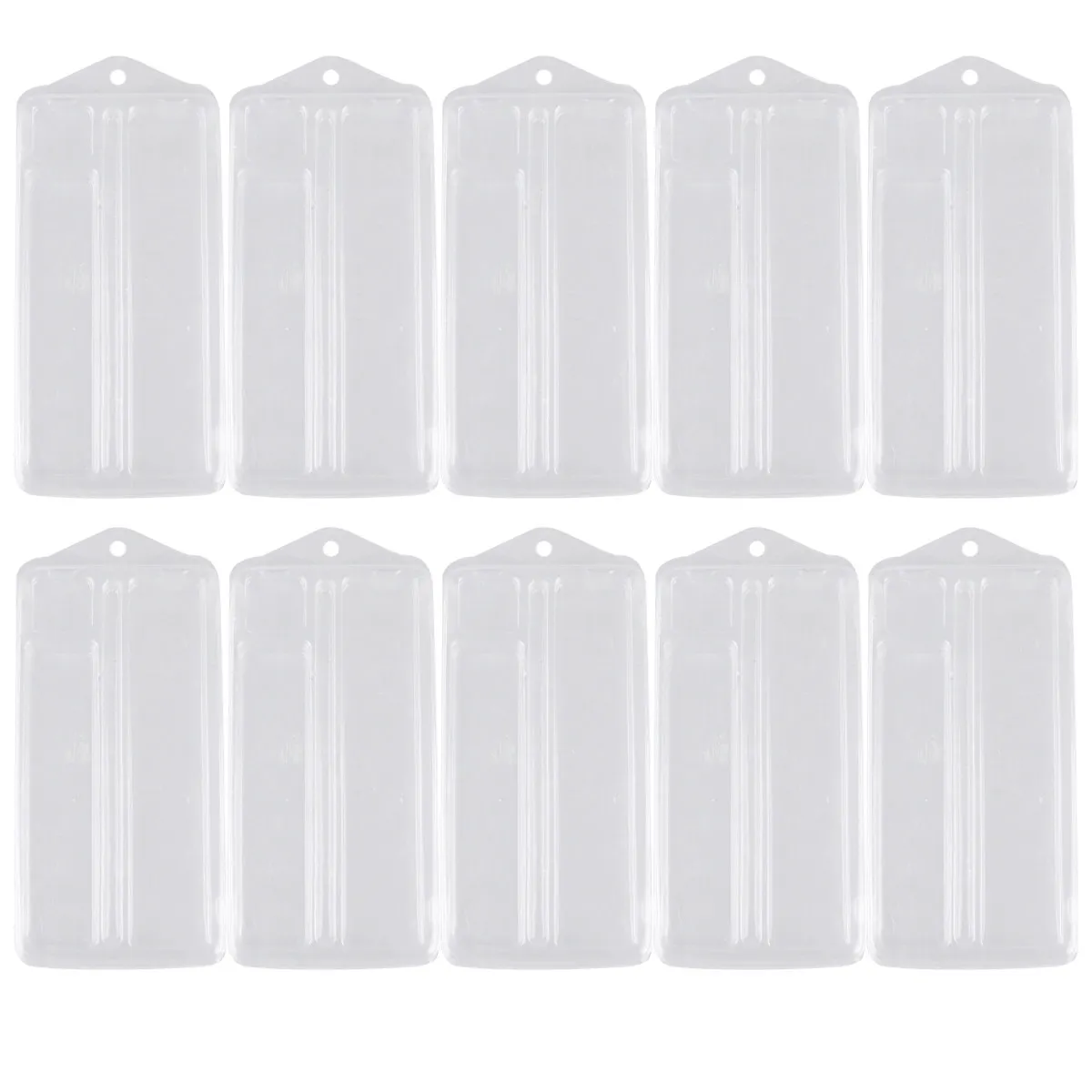 20Pcs Watch Strap Storage Box Transparent Plastic Reusable Waterproof Dustproof Eco Friendly Washable Compact Travel Home