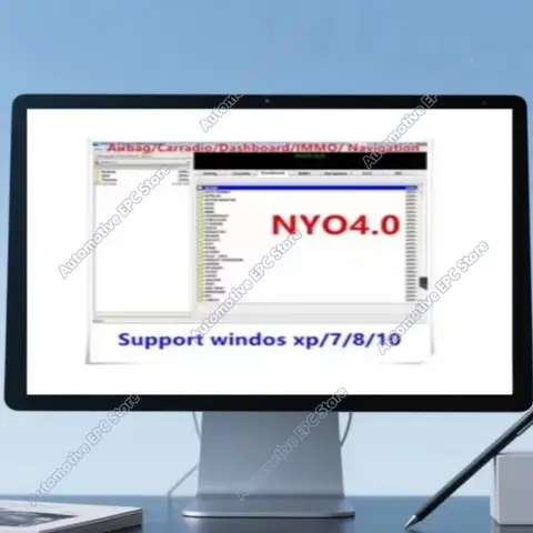 Newes NYO 4 Full Database 2017 Airbag+Instrument Panel+Radio+IMMO+Navigation Automatic Data Repair SoftwareSupport Win XP/7/8/10