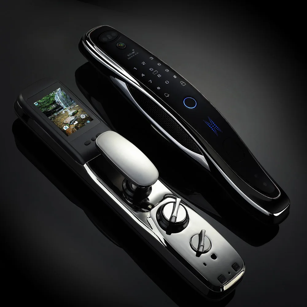 Tuya Smart lock 3D Face Recognition Fingerprint Security Intelligent Smart Lock With Smart Life APP Password RFID Door Lock