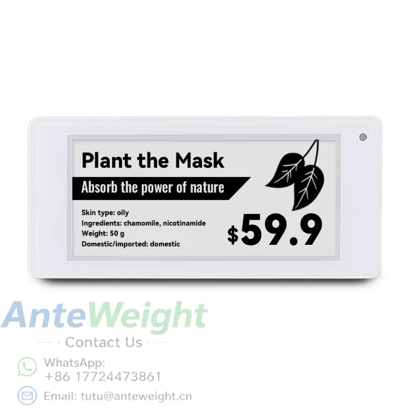 Supermarket Digital Price Tags Electronic Shelf Label for Shop