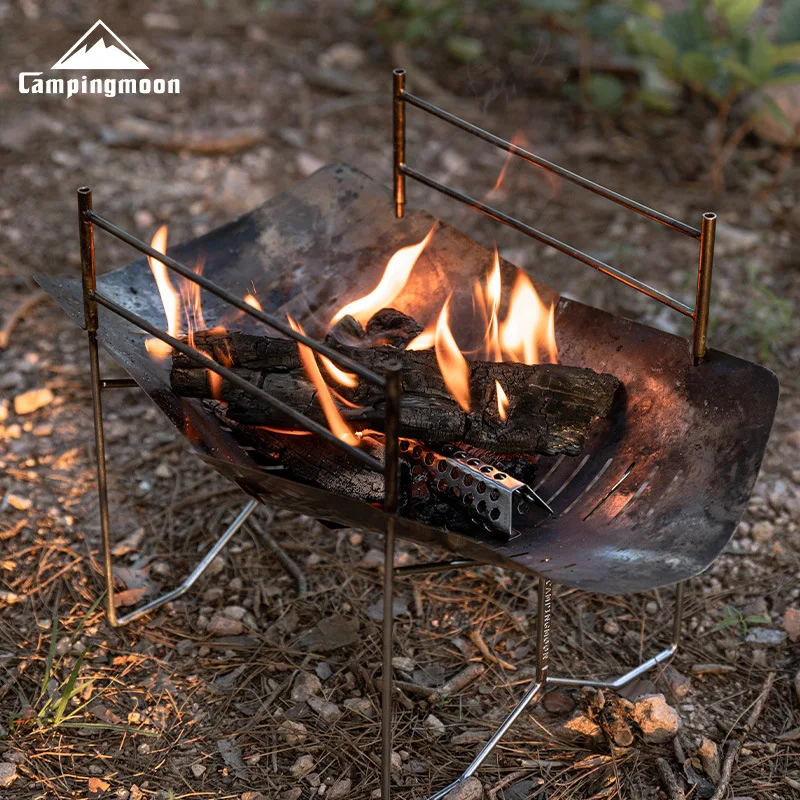 

Medium stainless steel firewood camping honeycomb hollow combustion aid artifact burns fully and smokeless