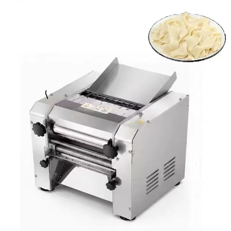 Tabletop Electric Dough Sheeter Machine Semi Automatic Pizza Dough Roller Press Pasta Maker for Home and Commercial Kitchen