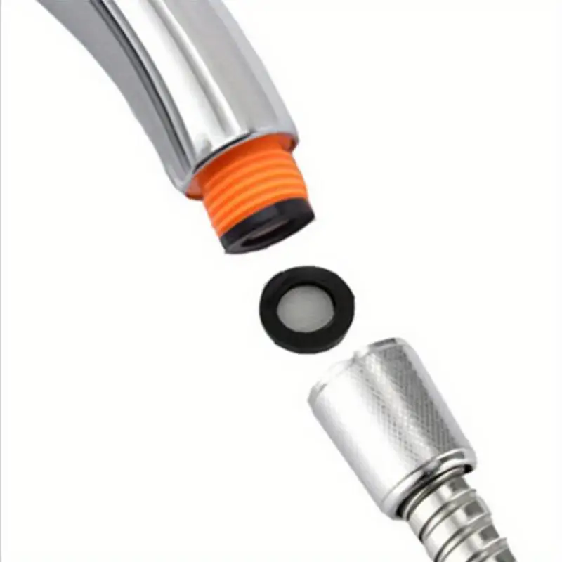 1Pc Handheld Shower Head High Pressure 300 Hole Water Saving Rainfall Bath Nozzle Filter Bathroom Accessory