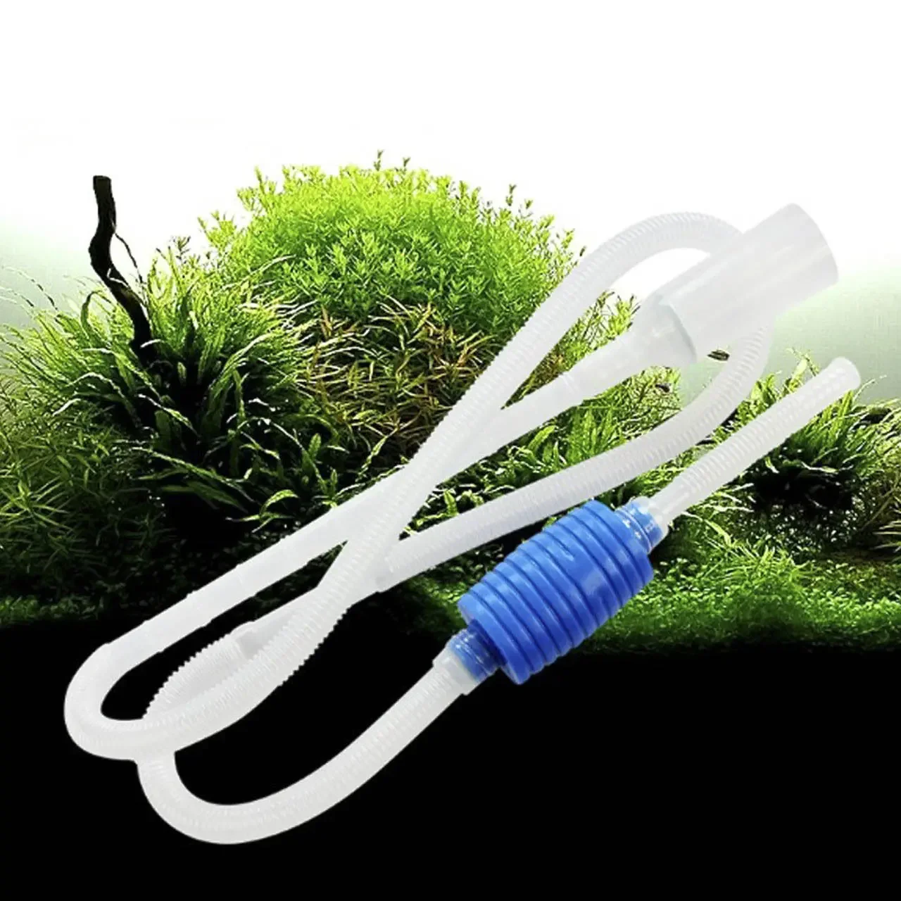 

Aquarium Fish Tank Vacuum Gravel Water Filter Siphon Pump Manual Easy To Operate Cleaner Pump Safe Vacuum Cleaner Tools