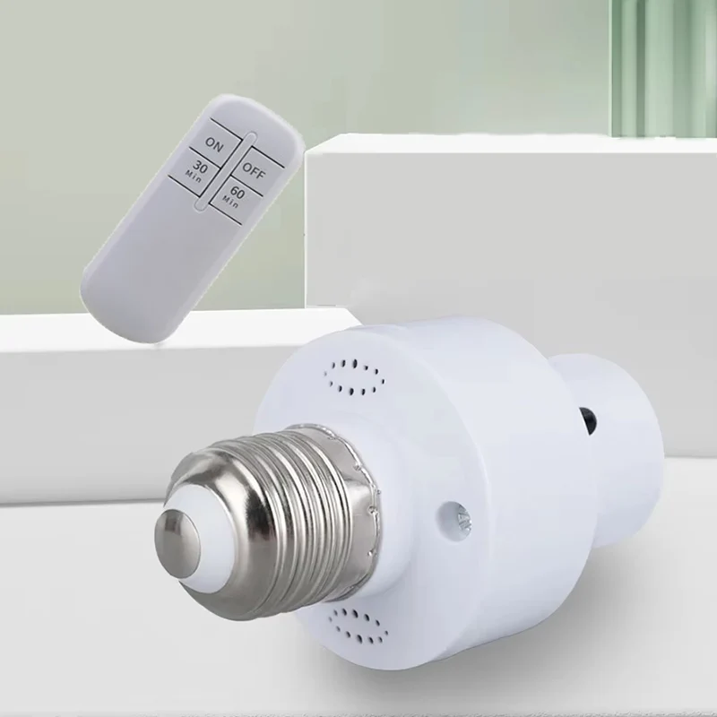Zigbee Wireless Lamp Holder Smart Socket Lamp Base Light Bulb Adapter 110V-220V Kitchen Bedroom Light Switch Alexa Google Home
