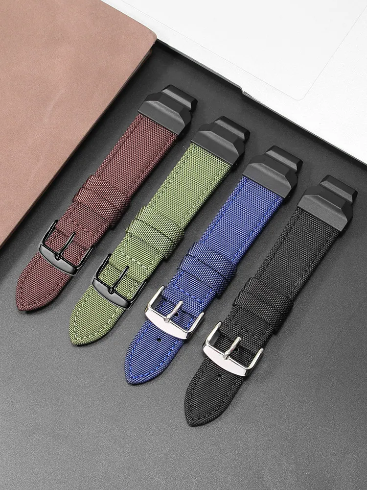 Modified Nylon Watch Strap for Casio Catman Smart GBD-H1000-1A4 Darth Vader