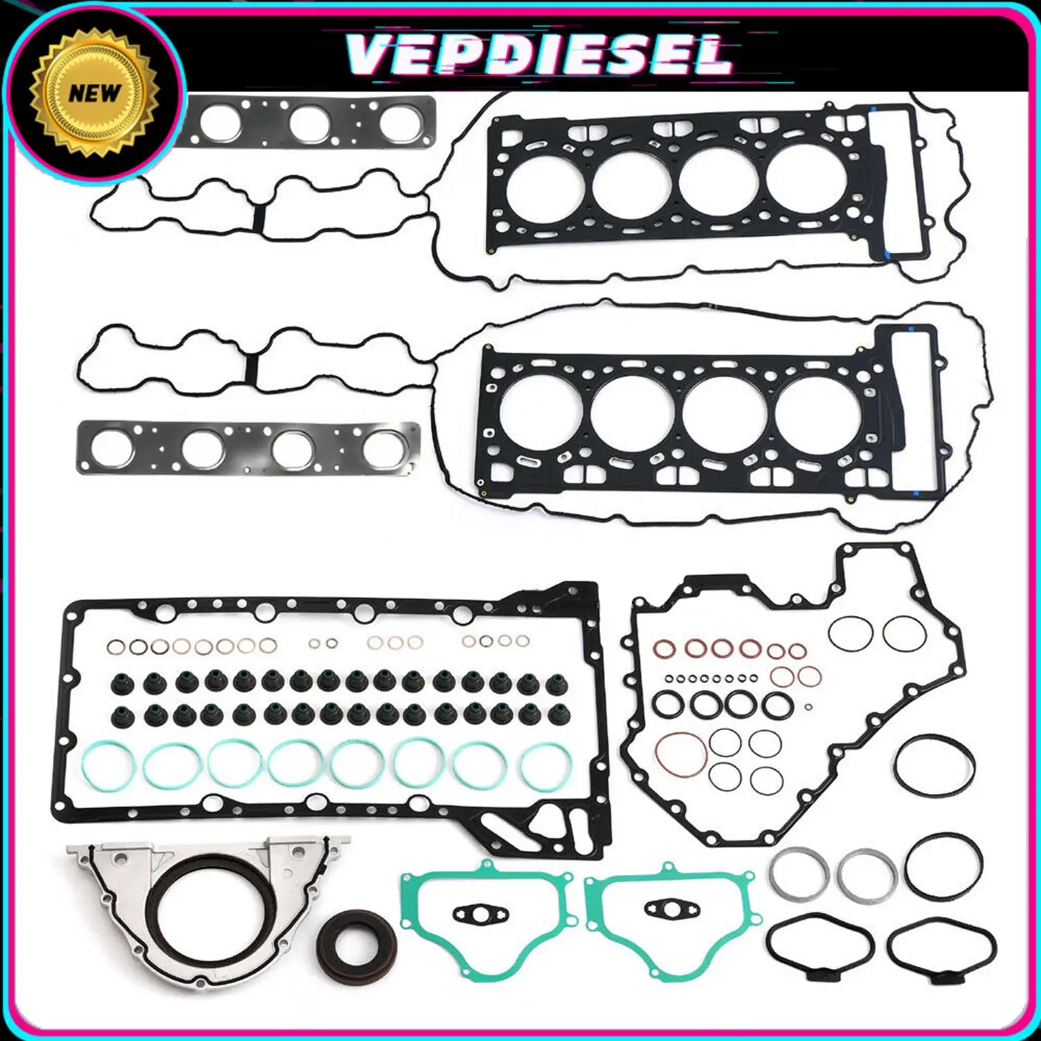 

Комплект прокладок для капитального ремонта двигателя для BMW X5 M E70 4,4 л OE 11127567765 Автомобильные аксессуары