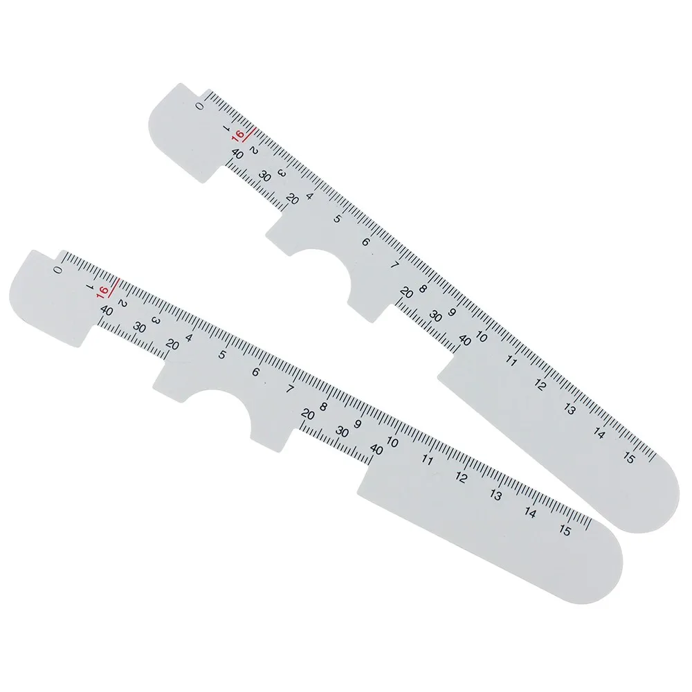 10pcs Plastic PD Ruler Pupil Distance Ruler Opthalmic Tools