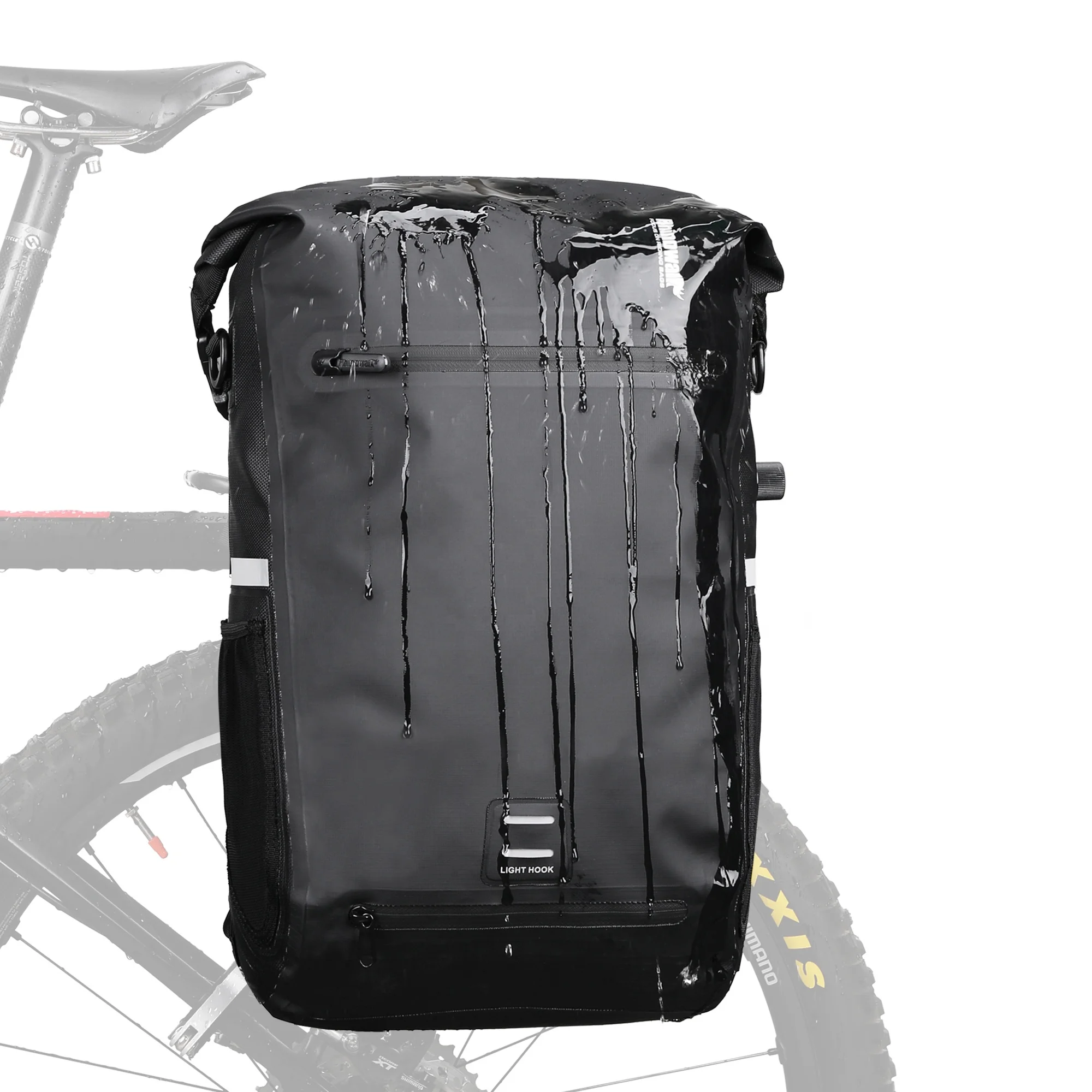

Rear Pannier Bike Rack Riding Bag for Road Bikes and Bicycle Carrier Backpacks