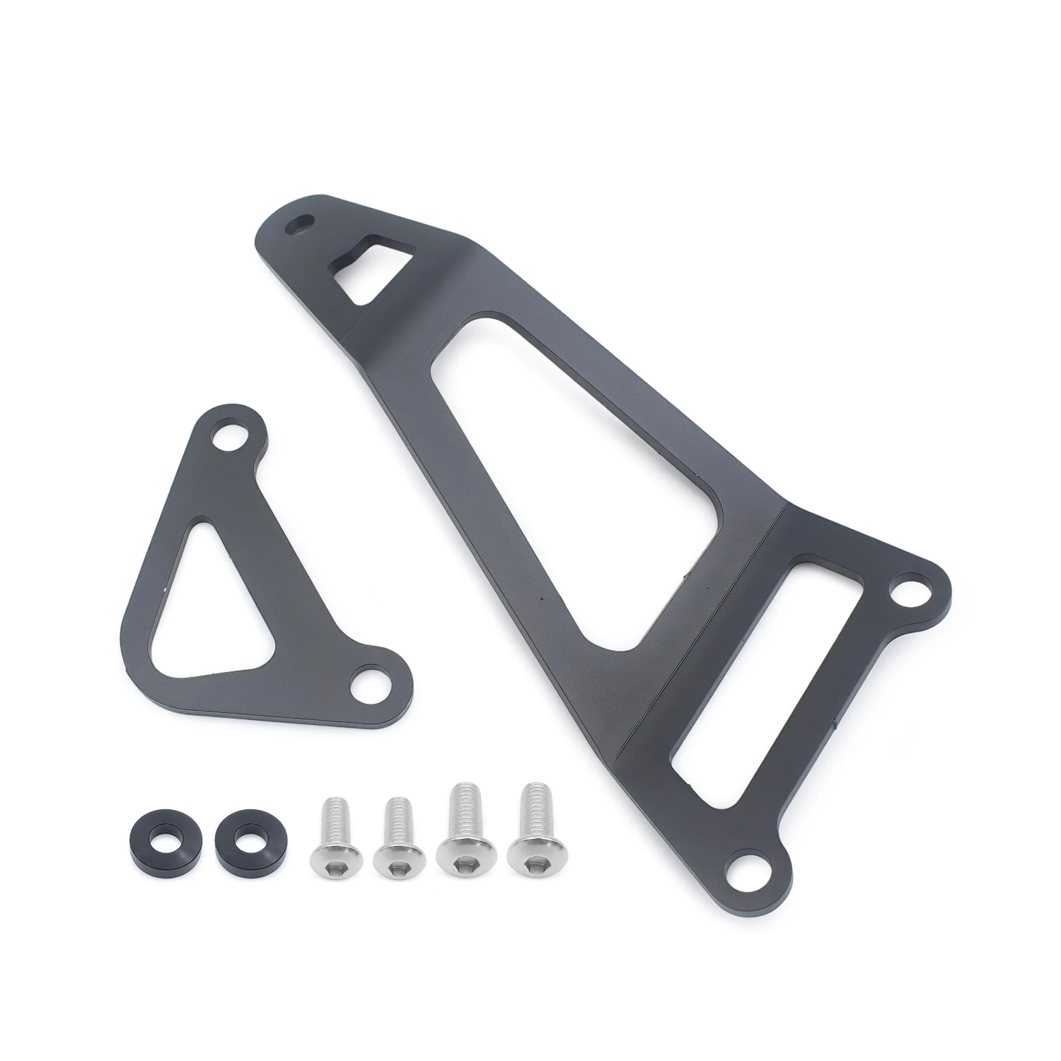For Yamaha YZF R3 YZF R25 MT03 MT-03 MT25 MT-25 Rear Footrest Plate Bracket Motorcycle Accessories Exhaust Hanger Holder Support view 4