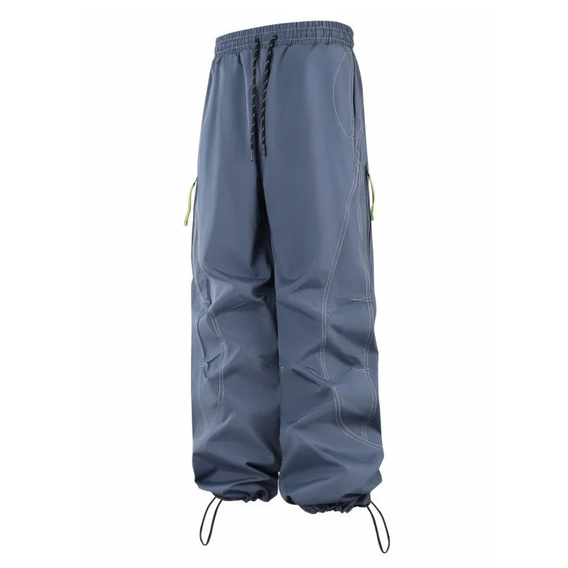 Pantalones Soft Shell para Exteriores, Impermeables, Transpirables y de Secado Rápido, para Hombre y Mujer, Estilo Paracaidista, Holgados, para Senderismo