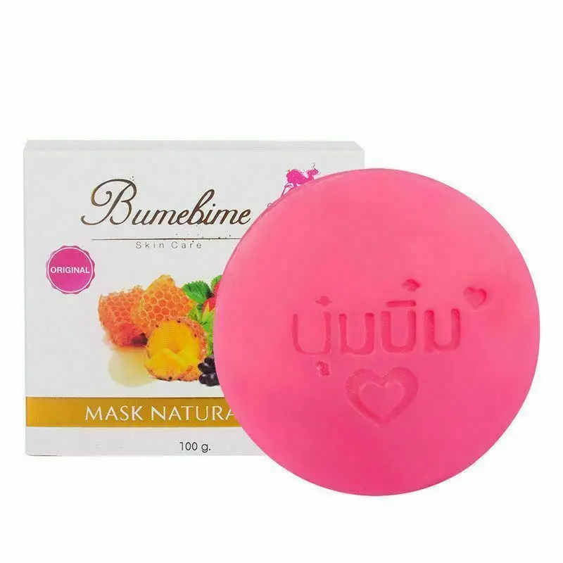 

Thailand Bumebime Natural Handmade Whitening skin soft, moisturized white with smooth 100g