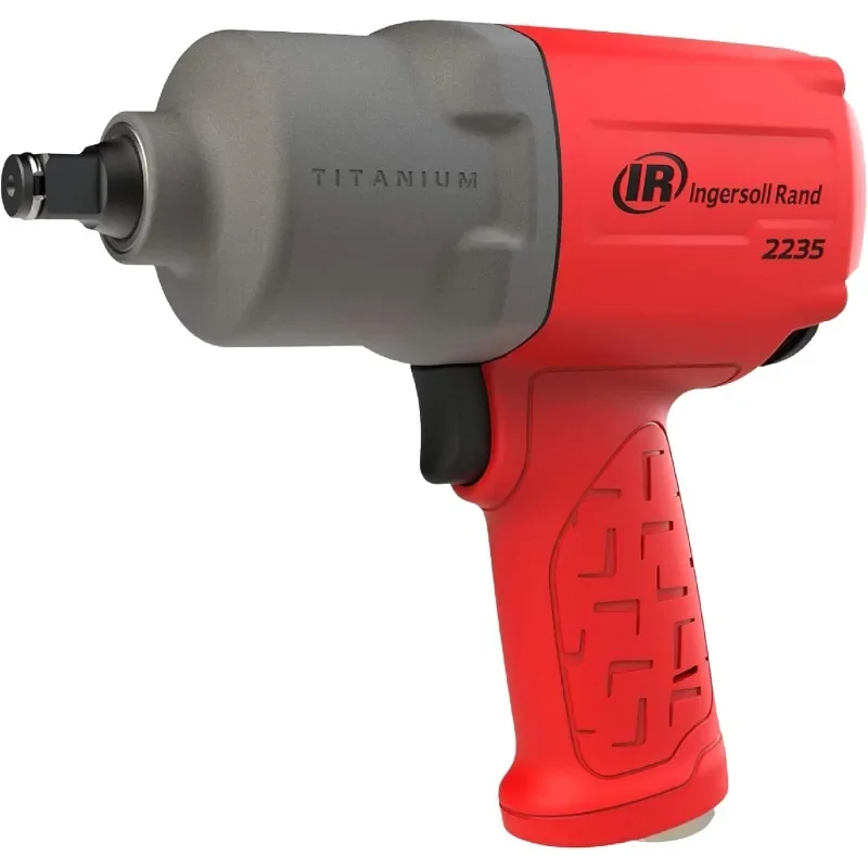 Ingersoll Rand 2235TiMAX-R 1/2” Drive Air Impact Wrench, Lightweight 4.6 lb Design, Powerful Torque Output Up to 1,350 ft/lbs