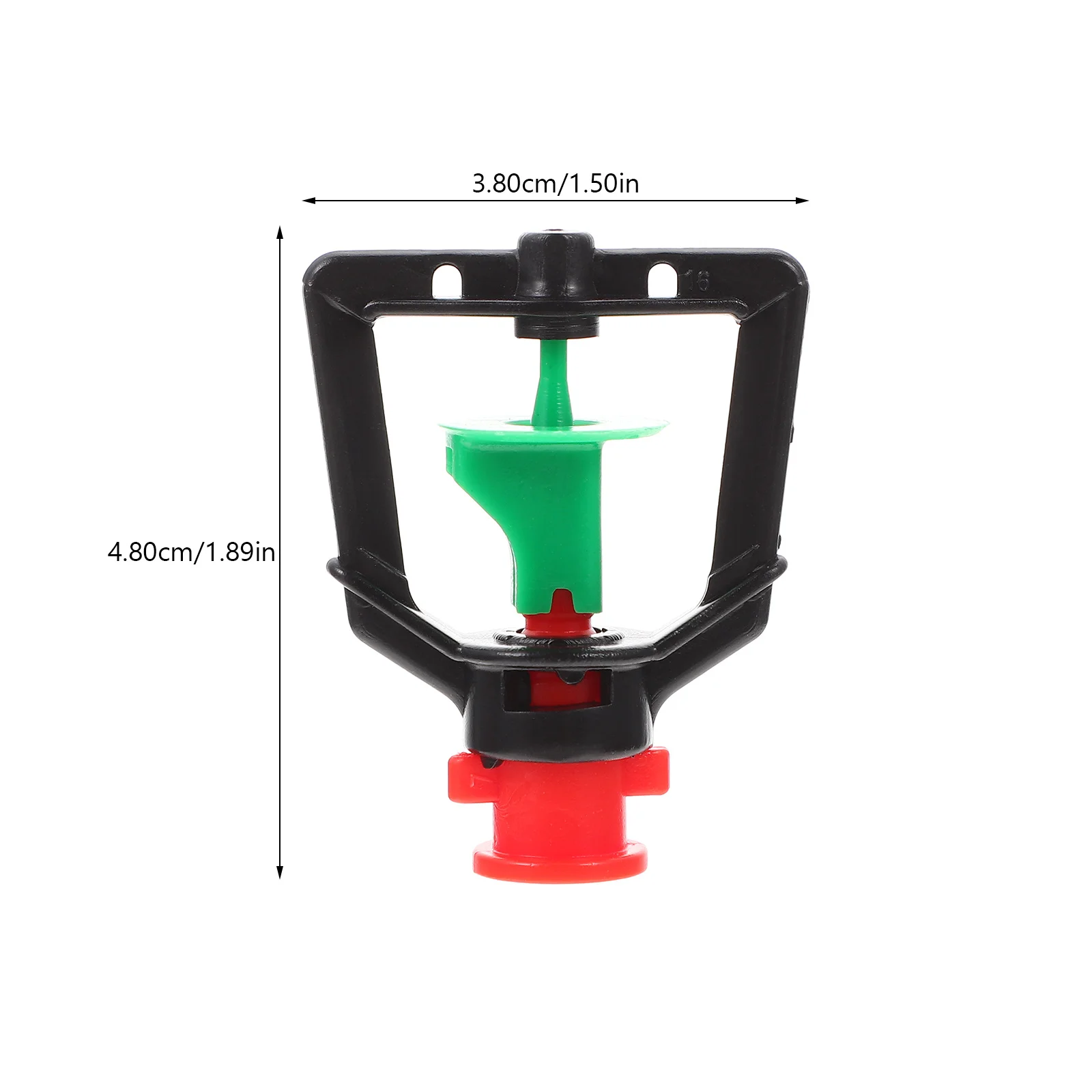 20 قطعة رأس رشاش دوار لحديقة الحديقة سقي الرش التلقائي 360 درجة الري البخاخ للزراعة #4