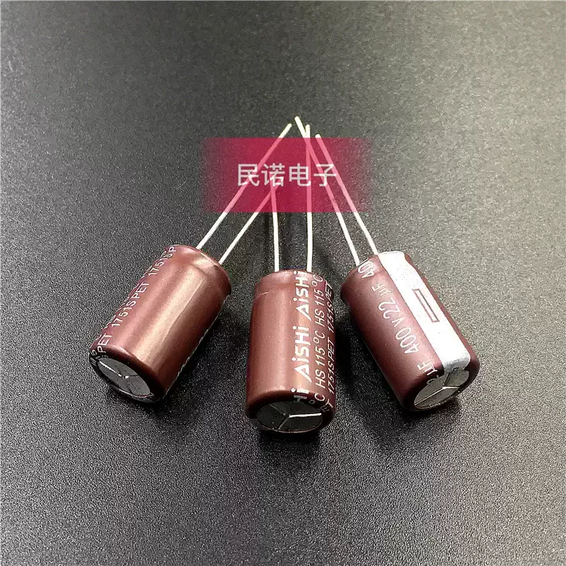 10-100pcs of brand new electrolytic capacitors 400V 22UF 400V22UF 10X18 105 degrees available for direct purchase in stock