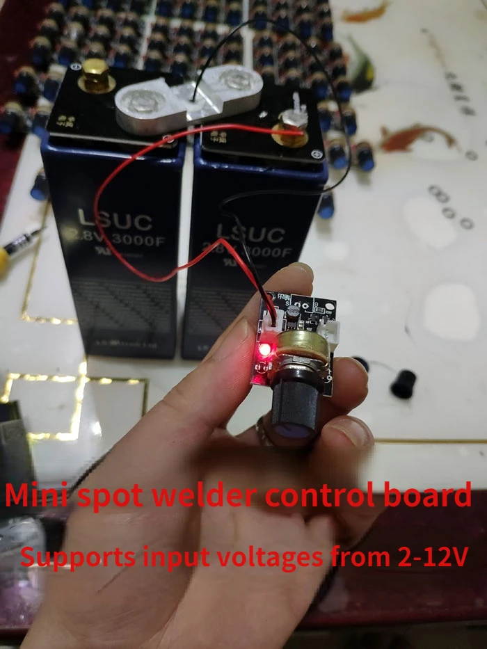 Mini Energy Storage Spot Welder Control Board Spot Welder Kit Farah Capacitor Spot Welder Butt Welder