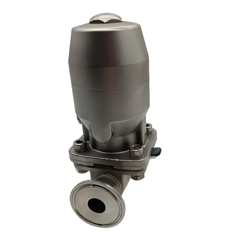 

Sanitary Grade Stainless Steel Tri Clamp Air to Air Pneumatic Straight Way SS316L 38.1mm Manually Food Grade Diaphragm Valves