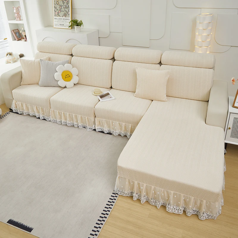 Sofa Cover universal High Elastic Cover for All Seasons, All-Inclusive, Dustproof, Anti-Slip, Thick, Home
