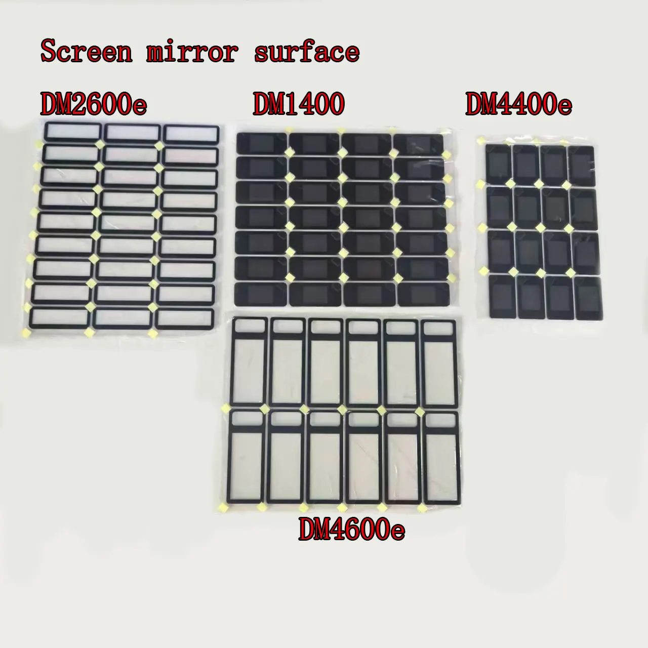 Compatible with Motorola vehicle-mounted walkie-talkies DM4601e DM4401e DM2600e DM2400e acrylic mirror surface