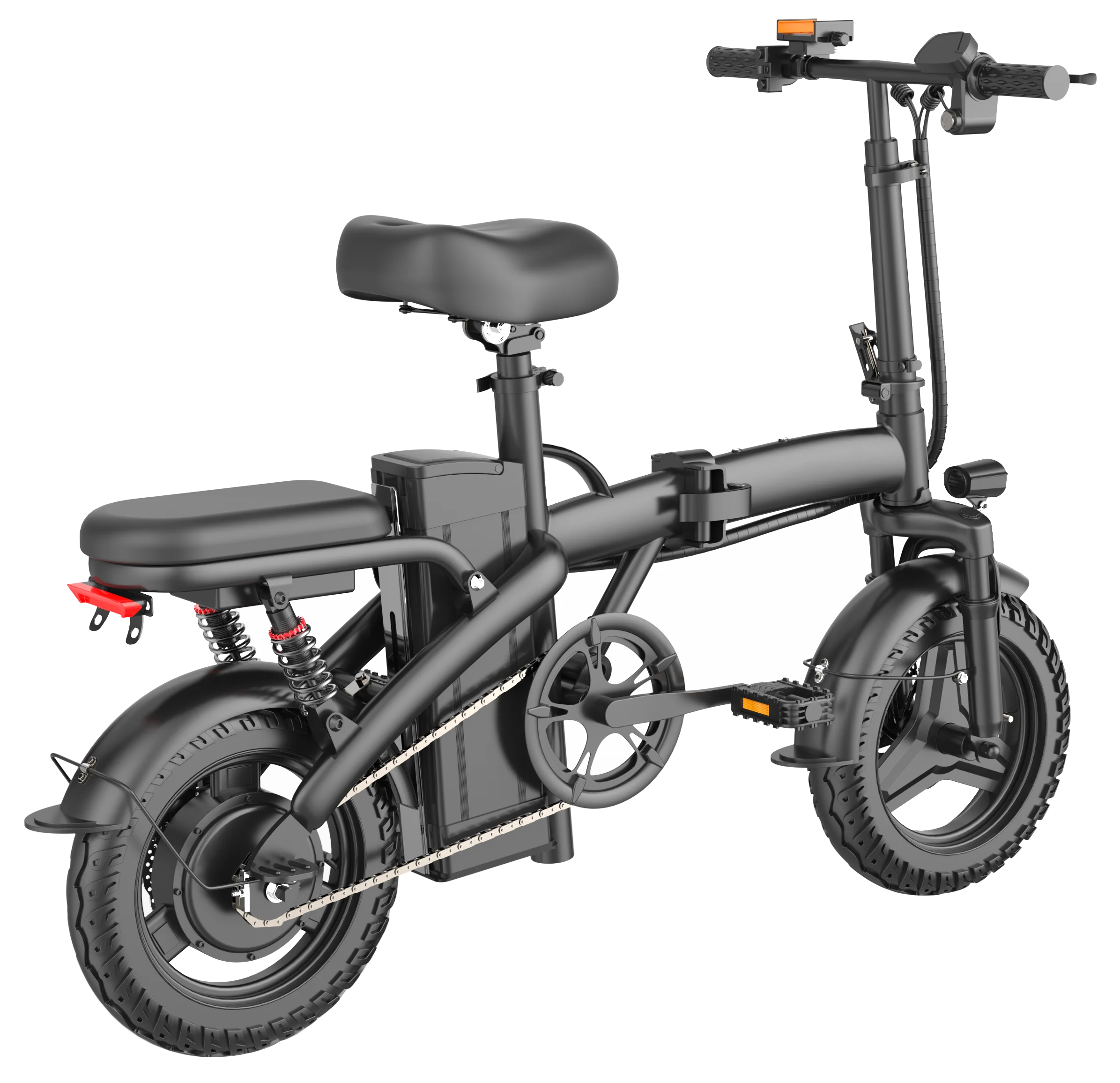 

STLF DZ WJW Advanced Factory Cheap Price Electric City Bike 400W Foldable 14 Inch Fat Tire Electric Bike Long Range Folding Elec