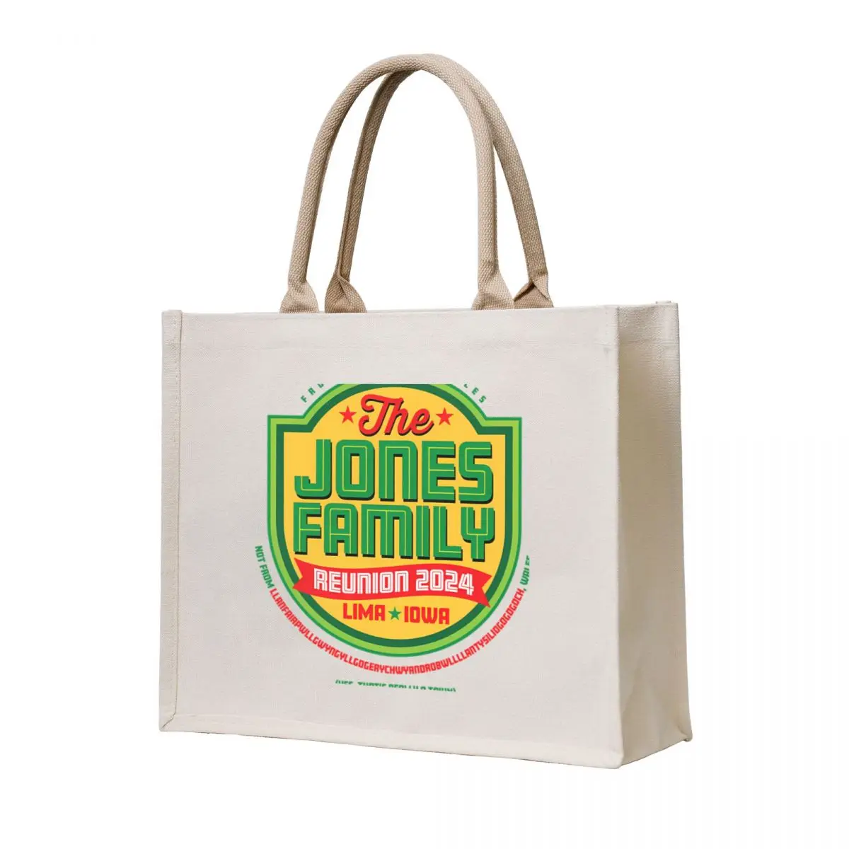 

Jones Reunion 2024 At Lima Iowa Tote Bag Lady bags eco bag folding cute pouch bag Candy bags
