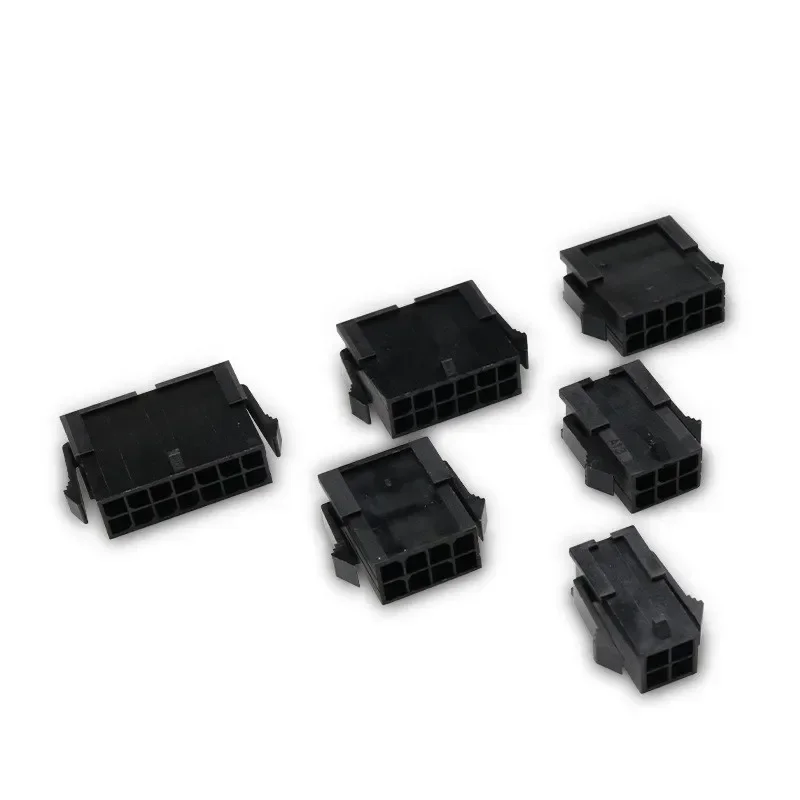 10Set Molex 3.0mm Plug-in Male Female Housing Terminals Connector 2*1/2/3/4/5/6/7/8/9/10/11/12P MX3.0mm Double Row Connector