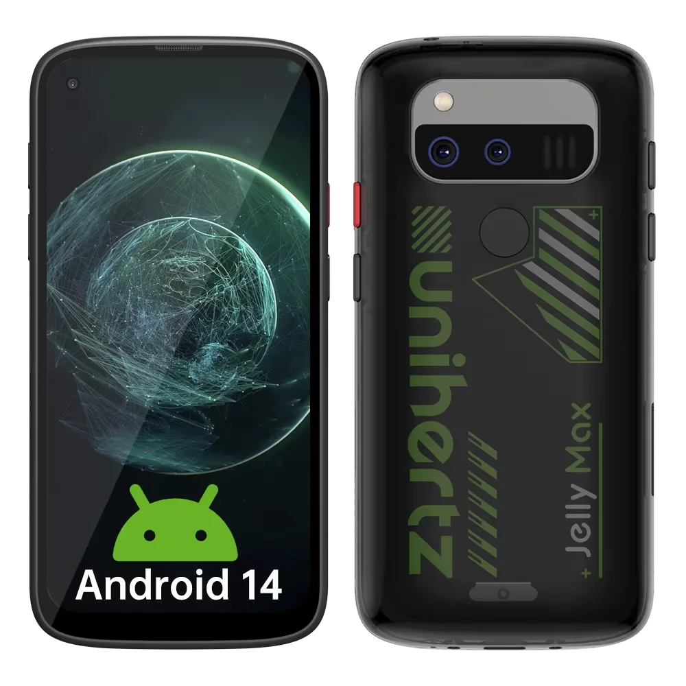 Unihertz Jelly Max 5G Mini Smartphone Android 14 Dimensity 7300 CPU 8GB+256GB 100MP Camera 4000mAh Battery 5.05