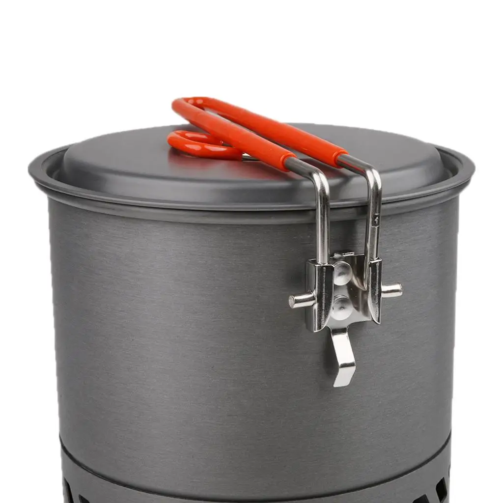 Aluminum Alloy Camping Pot Hea - Camping Lightweight Cooking Pot review and price