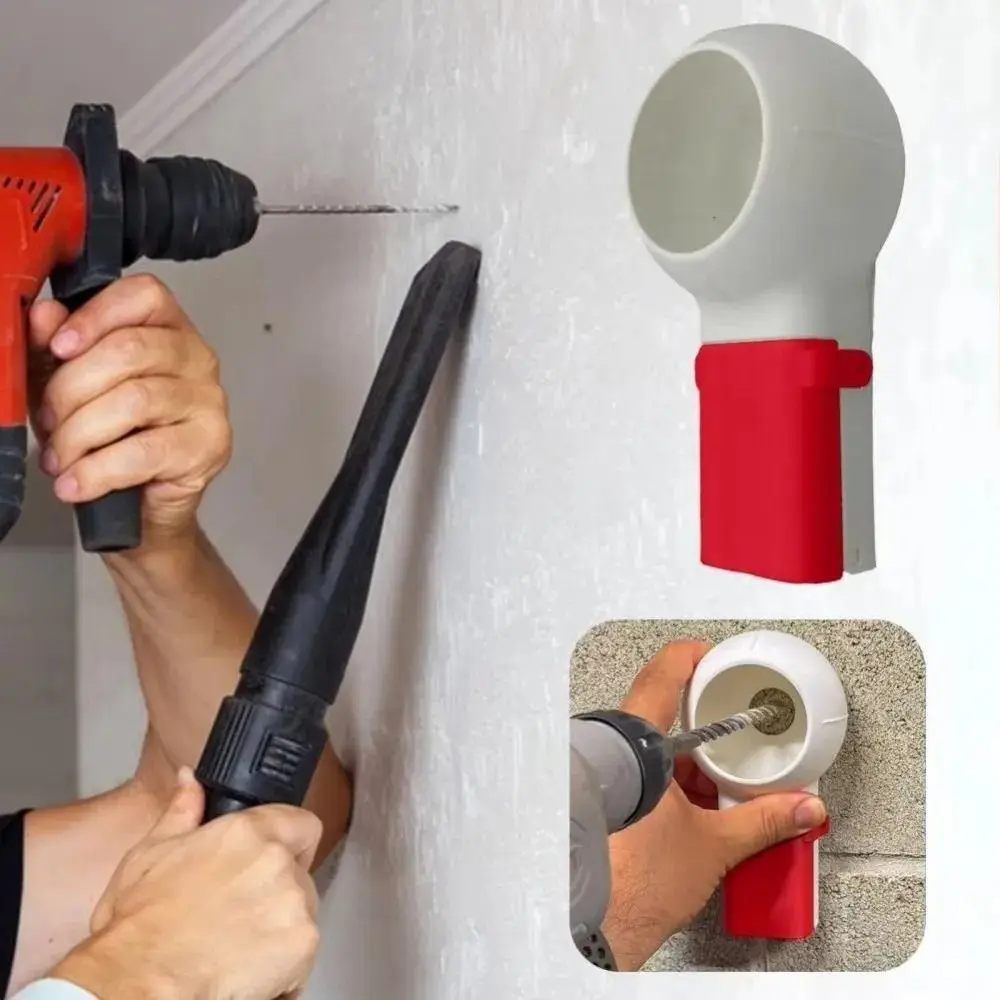 

Heavy-Duty Plastic Electric Drill Dust Cover Rotating Nozzle Impact Hammer Dust Power Tool Accessories Chip Catcher