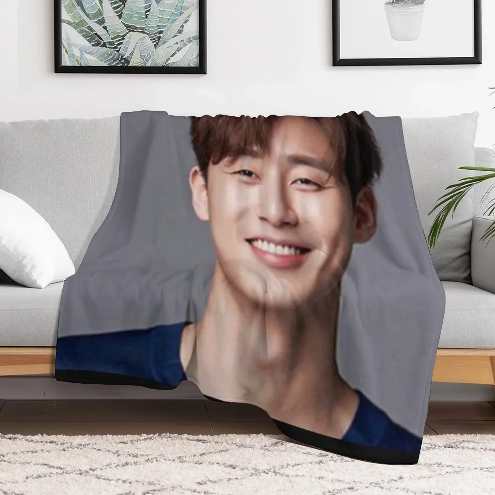 Park Seo Joon Throw Blanket Stuffeds For Baby Soft Big Blankets