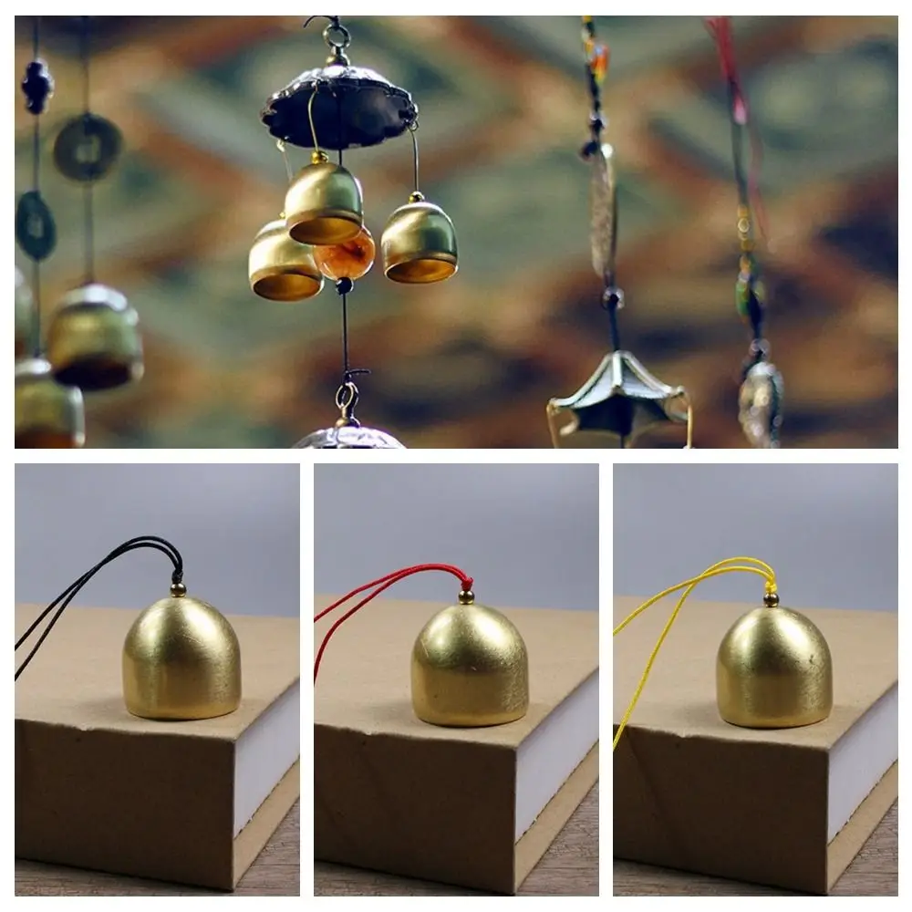 

Brass Mini Bell Metal Wind Chime Anti Theft Bell Christmas DIY Handmade Material Accessories Holiday Decoration Pendant