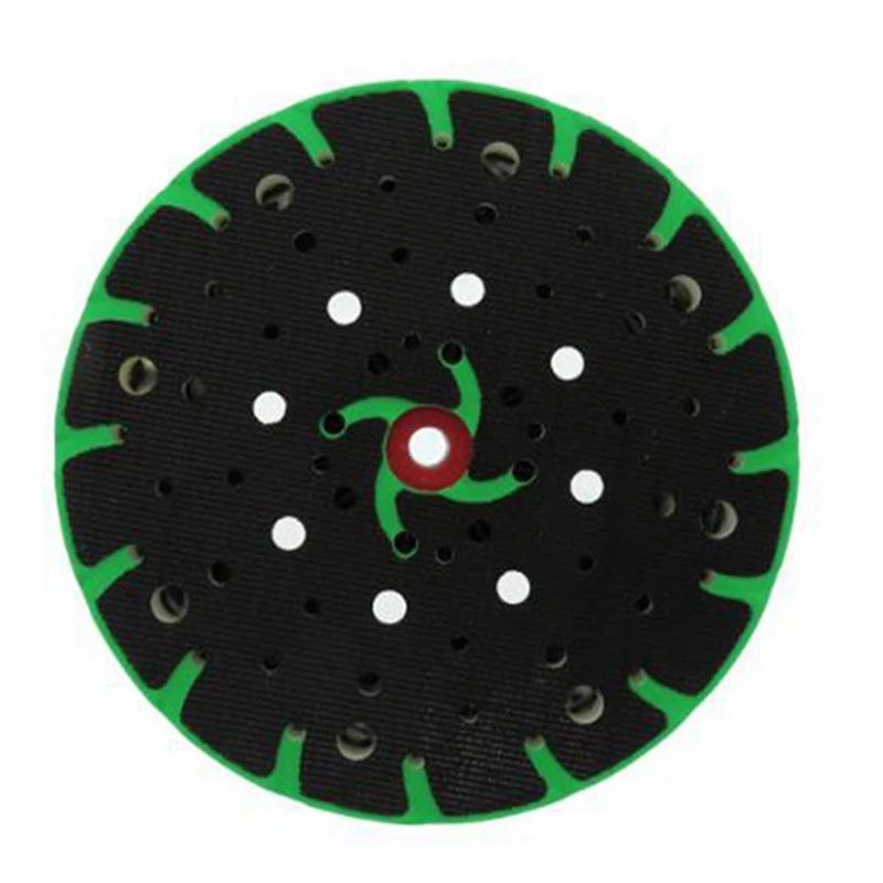 

6 Inch 48-Hole Dust-Free Support Sanding Pad, Soft Sanding Pad for 6-Inch Hook and Ring Grinding Discs of Festool Sander