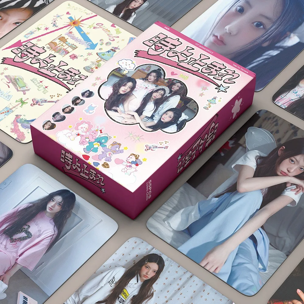 55 шт. высококачественных ломо-карточек K-pop группы Hot Girls Group из нового альбома "MAMIHLAPINATAPAI" с Юна, Минджу, Мока, Вонхи, Ирохой. Коллекционные открытки.