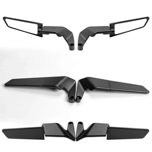 Đối với Kawasaki Z1000 Z900 Z800 Z750 Z650 Z400 Z300 Z250 Phụ kiện xe máy Gương Gương Gương Cánh Quan điểm bên cạnh Bán hàng chính Kawasaki Z800 - №9