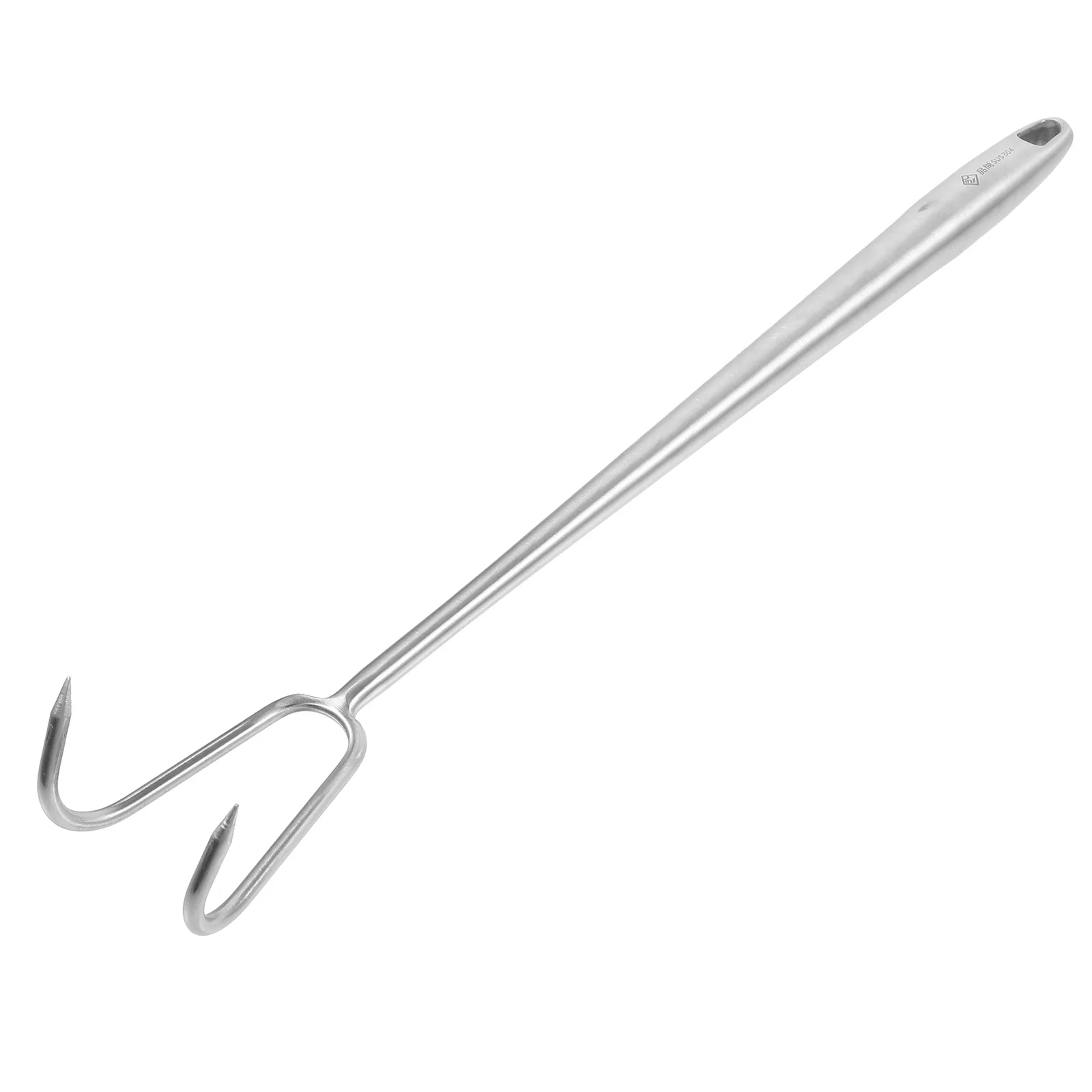 

Stainless Steel Meat Hook Extended Thickened Kitchen Grill Fork For Bbq Picnic Camping Commercial Use Food Turner Hook