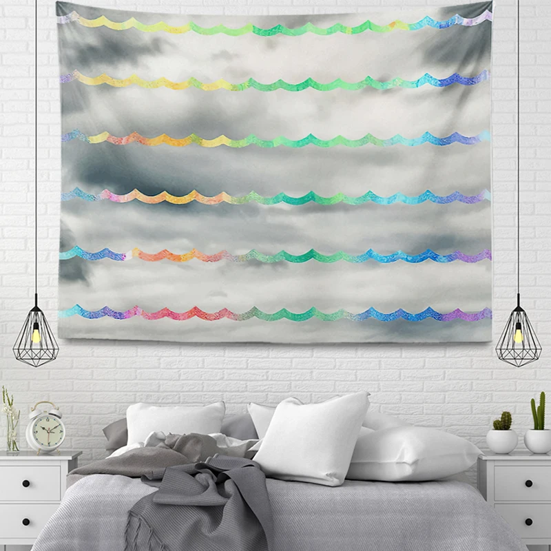 Custom Wall decoration tapestry aesthetic room decor Marble tapestry accessories wall hanging large fabric home autumn decor qq