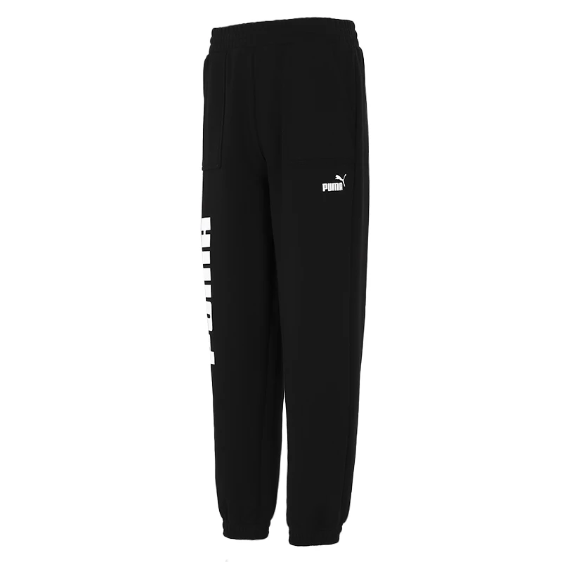 

Мужские брюки Puma, спортивные брюки, новые ветрозащитные брюки для бега, свободные теплые спортивные штаны, мужские вязаные длинные брюки, повседневные брюки 534935-01