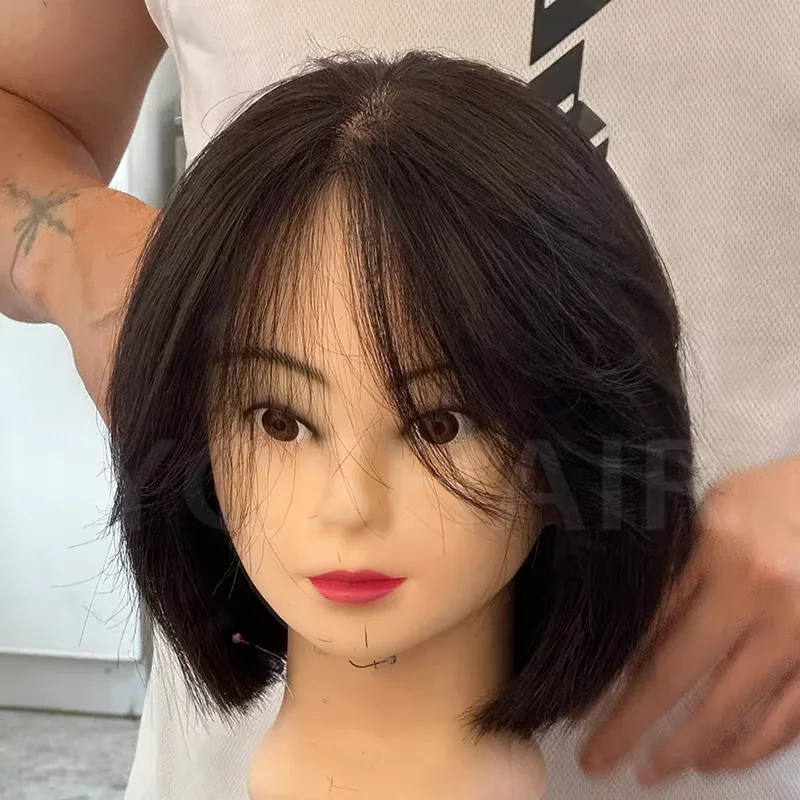 Silk Base Full Lace Wigs Silky Straight Human Hair Silk Top Lace Wigs Pre Plucked 200% Destiny Durable Full Head Whole Lace Wigs