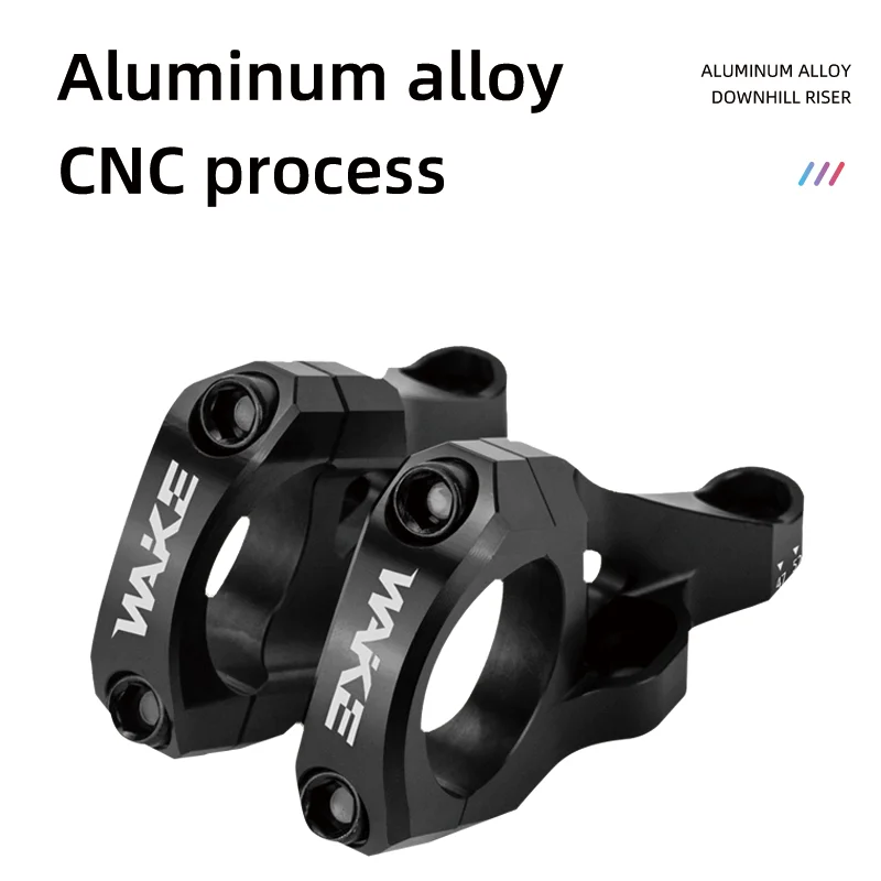 Wake DH/AM/FR MTB Bike Stem CNC Aluminum Alloy Downhill Bicycle DIRECT MOUNT STEM Handlebar 31.8mm for BMX Cycling Ultralight