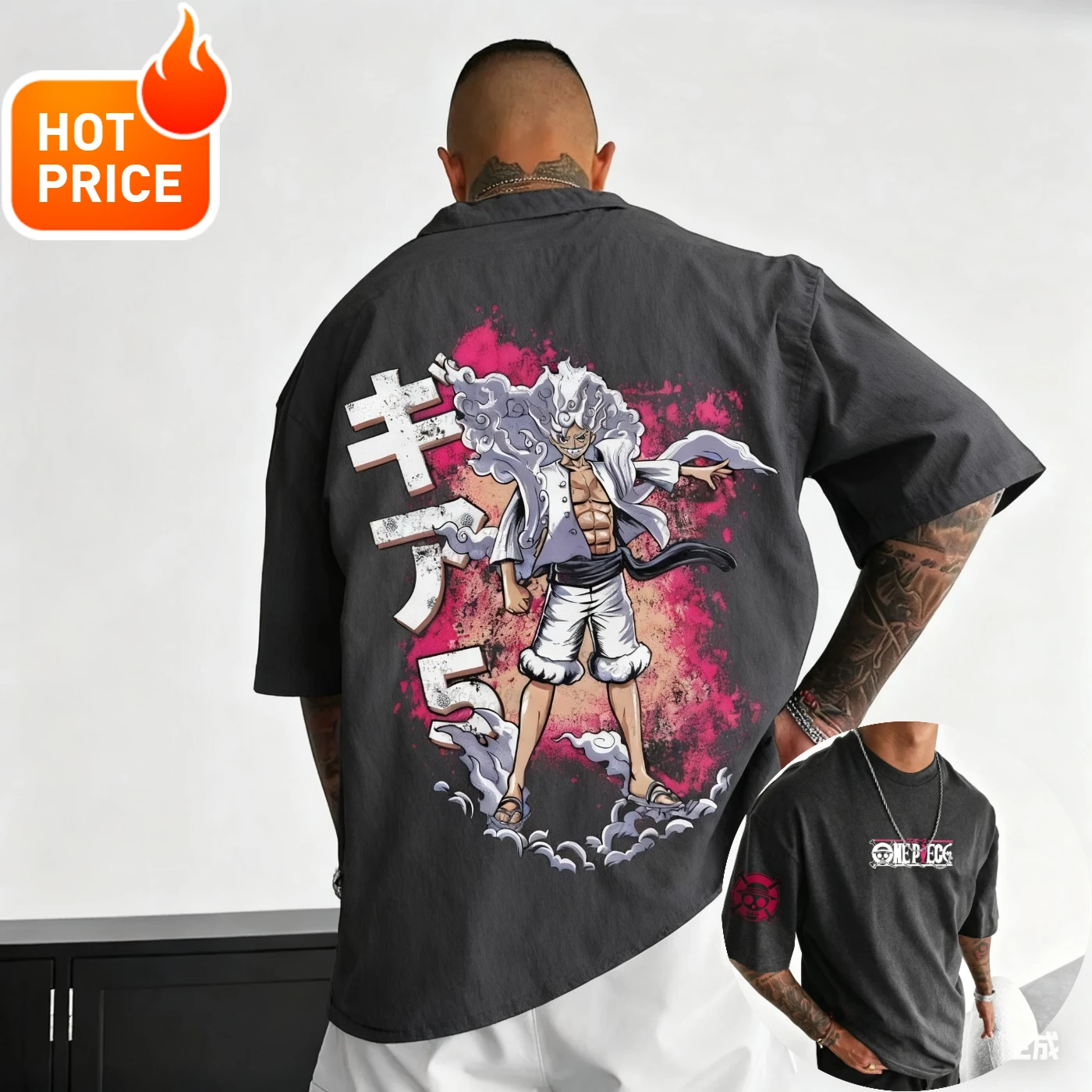 Een Stuk Anime 2025 Nieuwe Harajuku Luffy Mannen Zomer T-shirt Oversized Streetwear Vintage Vrouwen Casual Korte Mouwen Unisex Tee top